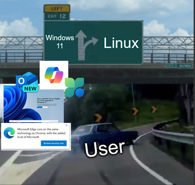 Which way would you choose ? Windows or Linux😆😆 #Windows #Linux #deepin #choose #way