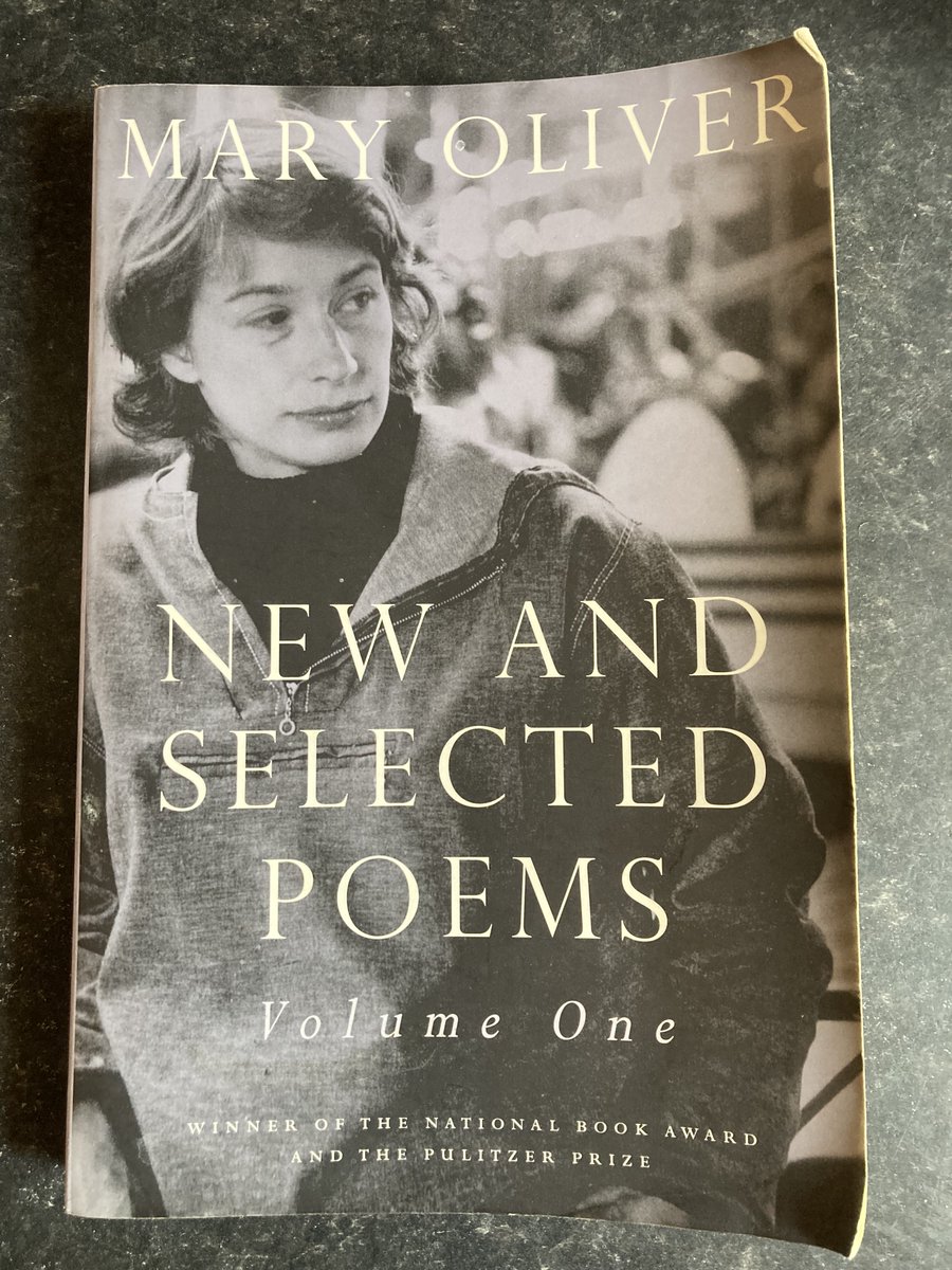 #CastawayCollection Books 3. My very well-read copy and a book I'd definitely take to my castaway island if only to remind myself of these two lines of poetry... Tell me, what is it you plan to do with your one wild and precious life? New and Selected Poems - Mary Oliver