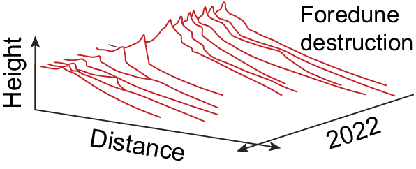 Published in #CPCoastalfutures by @dr_tom_oliver, @MikeKinsela, Thomas B Doyle & Roger F McLean: Foredune erosion, overtopping and destruction in 2022 at Bengello Beach, southeastern Australia Free to read, share and download here: bit.ly/4dFjQuo #coastal #erosion