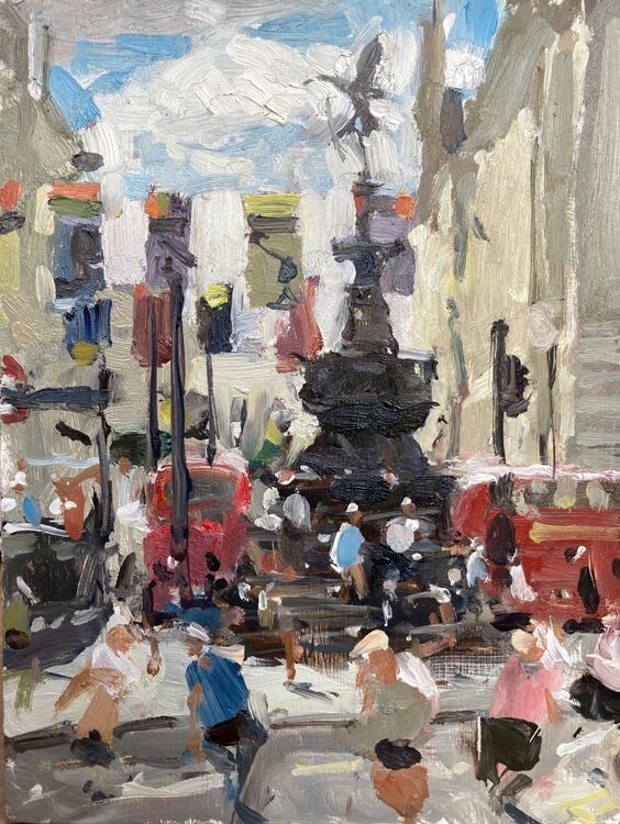 'Piccadilly Circus' by Adam Ralston adamralston.co.uk