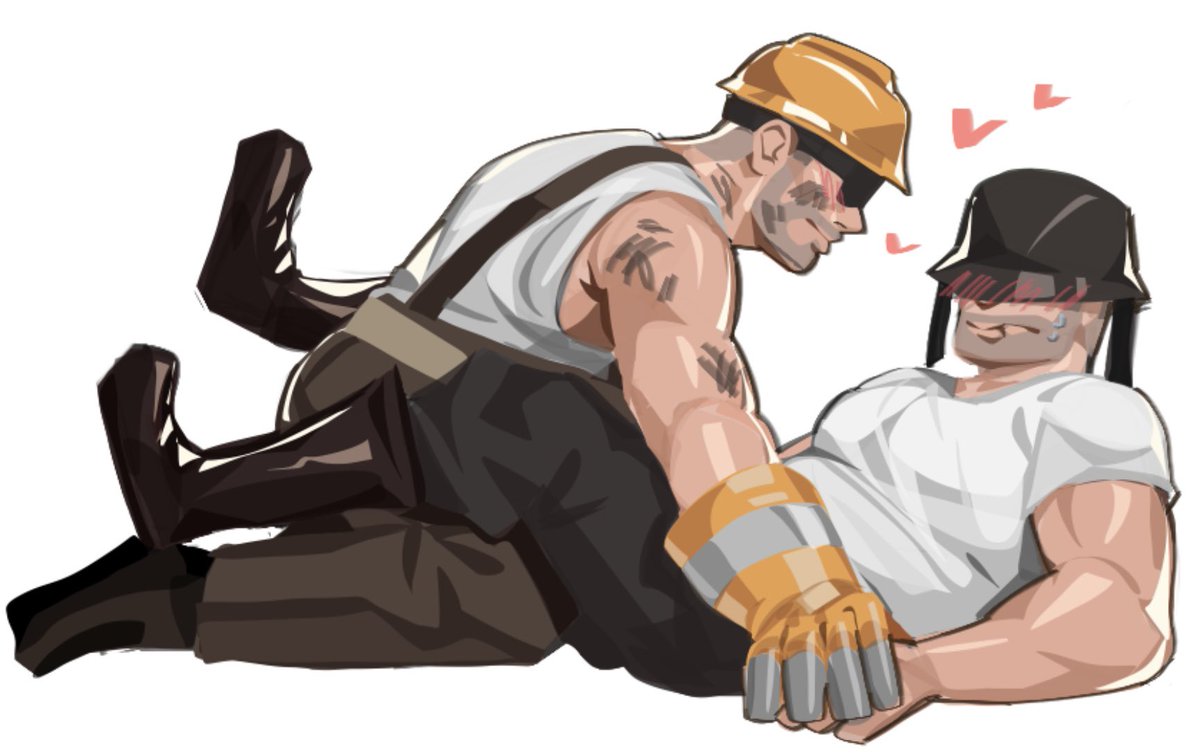 I'm really embarrassing before but I wanna post it so...

 #tf2 #tf2fanart #TeamFortress2 #heavymedic #helmetparty