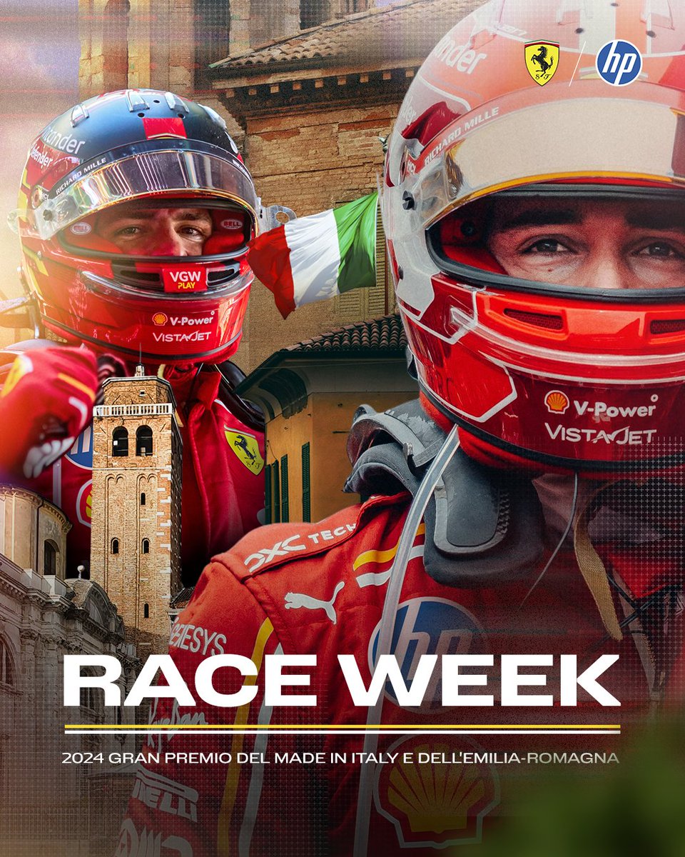 Il cuore batte più forte con voi al nostro fianco 🔴

Insieme, a casa nostra, a Imola 🇮🇹

#ImolaGP #F1