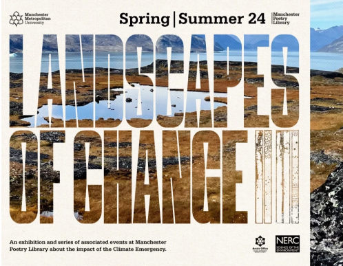 Attend this exciting exhibition preview (Landscapes of Changes)! This event brings together poetry and science to explore the impact of the climate emergency. Taking place on June the 4th from 17:30-19:30. Book now! universityenglish.ac.uk/event/exhibiti… #englishcreates #mmu #poetry #science