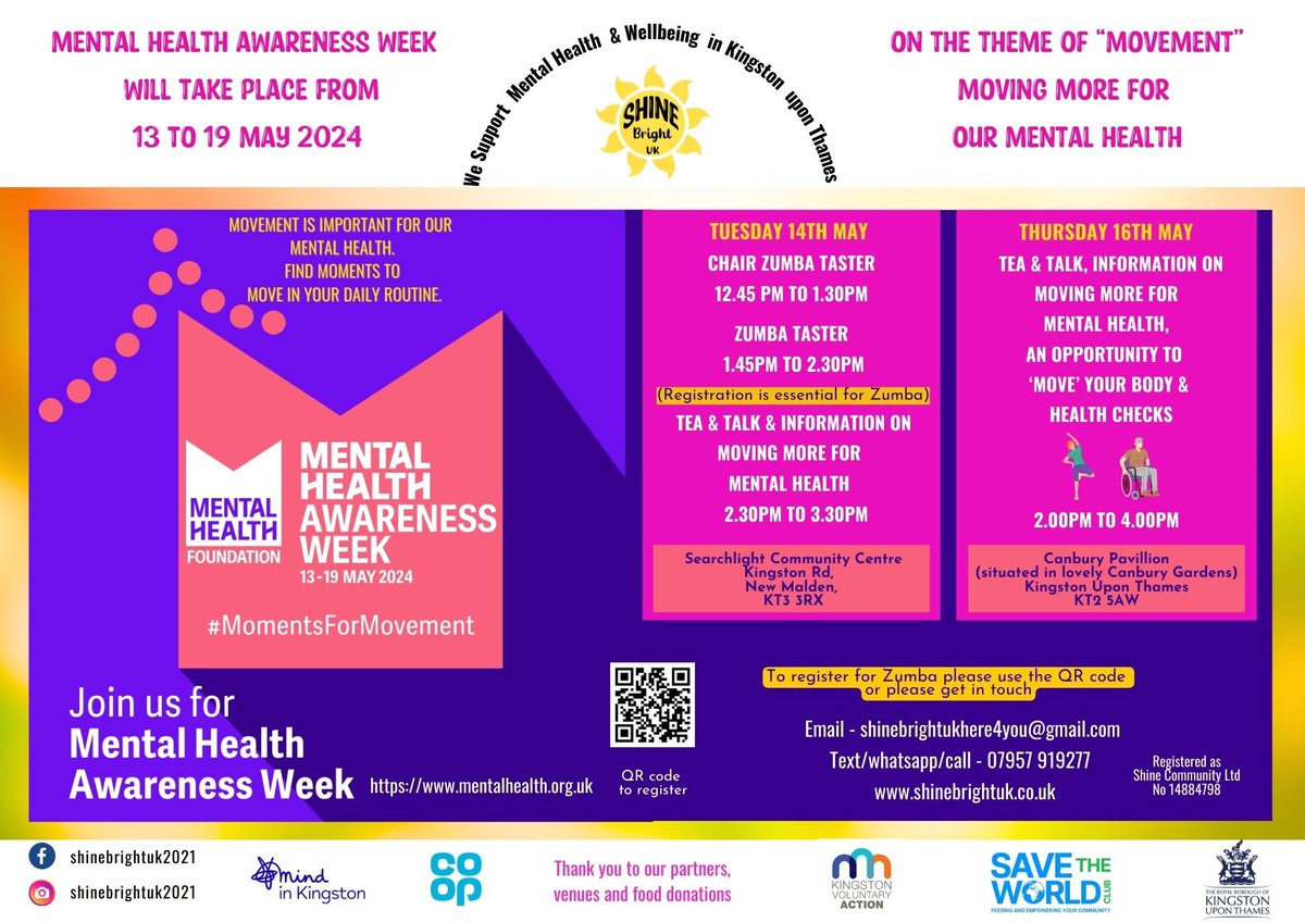 It's mental health awareness week 2024. Read more about what his happening locally in Kingston: healthwatchkingston.org.uk/news/2024-05-1…