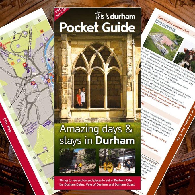 The Durham Pocket Guide 2024 is now available to pre-order. 125,000 copies will be distributed across the region encouraging visitors to stay longer and explore further. To order copies for your business, email visitor@thisisdurham.com