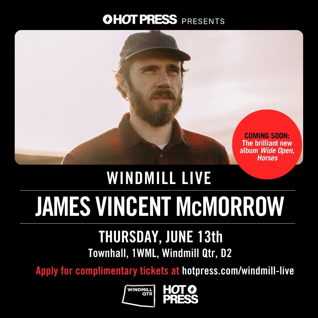 I'll be playing some songs on 13th June in Dublin. For anyone who would like to come, follow the link below to apply, and I'll hopefully see you there! Apply here for free tix: hotpress.com/music/james-vi… @hotpress @WindmillQTR