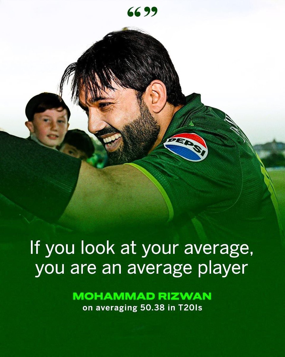 What a line from Mohammad Rizwan 👏

📸: ESPNcricinfo

#MohammadRizwan #PAKvIRE #IREvPAK #PakistanCricket #Pakistan #cricketnews