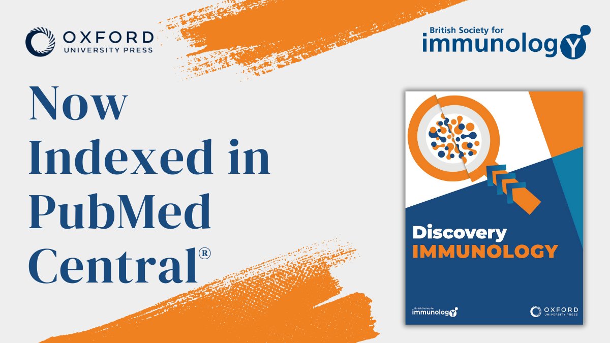 Did you know our new #OpenAccess journal is now indexed in #PubMed! 🥳 Achieving this key milestone will help @discovimmunol to provide the global #immunology community with trusted new insights into the workings of the #ImmuneSystem 💡 Find out more: bit.ly/3JpQFhf