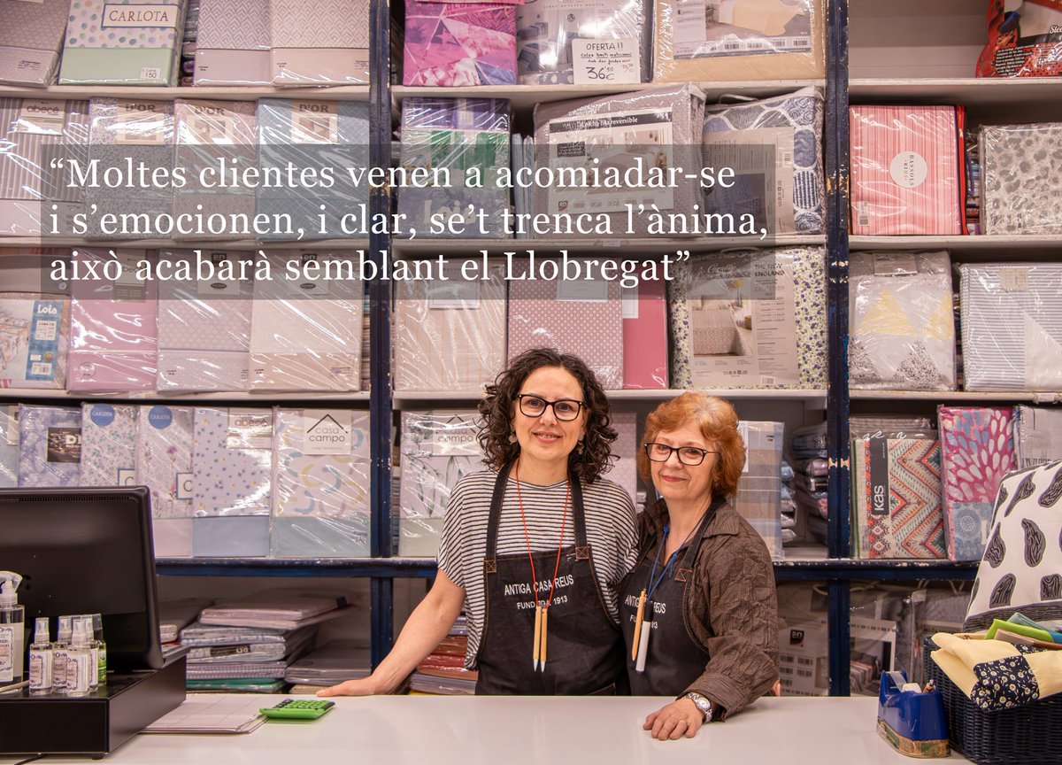 CorEixample's tweet image. “Amb un cor ple de tristor, gratitud i nostàlgia, ha arribat el moment de dir-vos adeu”, així s’acomiada l’equip d’Antiga Casa Reus en un comunicat després de 111 anys “d’aventures, esforços i dedicació” #coreixample #comerçdeproximitat #bcn #eixampledreta