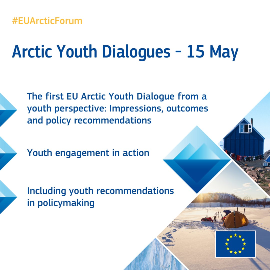 D-1 for the #EUArcticForum & Indigenous Peoples' Dialogue 2024! Two days dedicated to #Arctic policy, discussing the challenges of today & tomorrow, from climate to local communities, industry, research or youth. Catch the webstreams: europa.eu/!mPGGtq #EUArctic