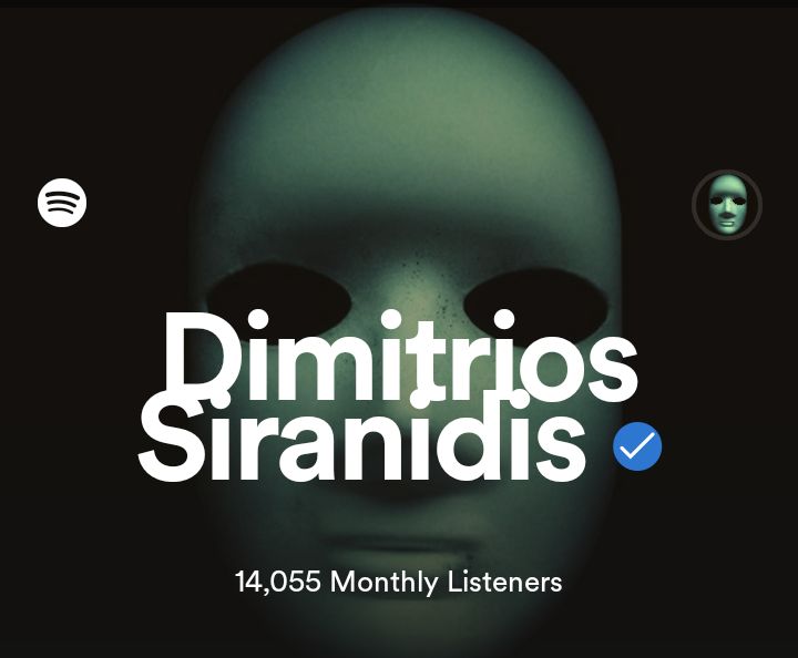 2 months only I have my New Spotify account and your support with sharing and streaming is unique !
Thank you 🙏🏼

#Spotify #dimitrios_siranidis #katerini #pieria #artist #musician #listeners #cdbabyartist #bandlabartist #music #musicproducer #musicproduction #stream #audio  #usa