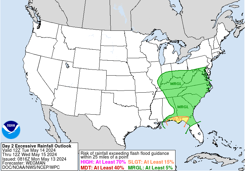 Just going to point out Day 1 Excessive rainfall is a #Moderaterisk this is a potentially life threatening situation if you live in these regions #flwx #alwx #mswx please be aware turn around dont down day 1 and 2 please be safe out there