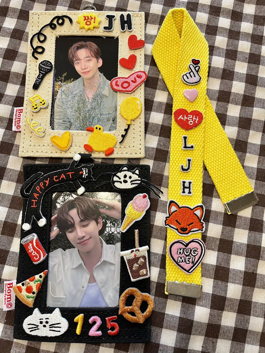 いつも配置とかに悩んで🤔💭
その場では付けずに…
可愛いワッペン見つけては
色んな所で🍦🍕🥨💛
買ってたんだけど…🤣買って満足で
中々付けず➰💕だったから

やっとやっとや〰️っと
可愛いくできた気がする💛💛💛
いっぱい持ってお出掛けしよっ🫶🏼

#이준호　#leejunho
#LEEJUNHO #JUNHO
#イ・ジュノ