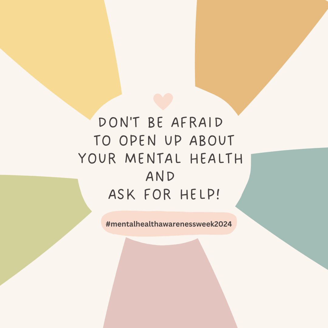 📢 It’s Mental Health Awareness Week! 📢 This week, we will be raising awareness of looking after your mental health and signposting you to services at Aston and beyond #mentalhealthawarenessweek2024 💙