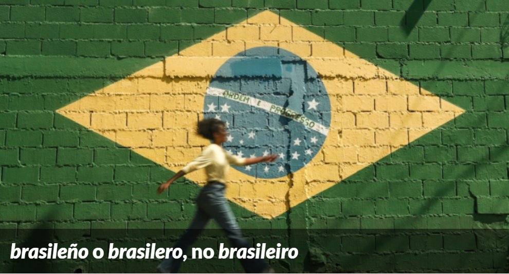 Con motivo de las inundaciones en Brasil, en la #recoFundéu de hoy se recuerda que los gentilicios para las personas naturales de este país son «brasileño» y «brasilero», pero no «brasileiro». fundeu.es/recomendacion/…