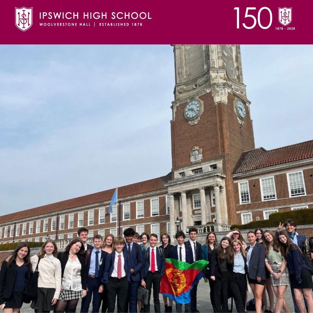 Well done to the IHS contingent at the Model United Nations at @RHSSuffolk this weekend!