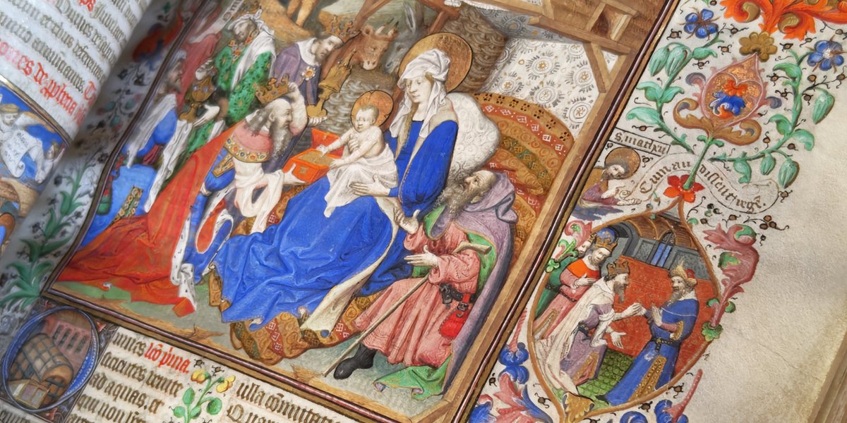 Plongez au cœur des manuscrits enluminés de l’#ExpoCharlesVII ! ✨
Ce jeudi 16 mai à 18h30, rendez-vous pour la conférence "L'enluminure en France sous Charles VII. Aux origines de la Renaissance" de <a href="/MaxenceHermant/">Maxence Hermant</a>.
Réservez par ici 👉 bit.ly/3OY1OZG