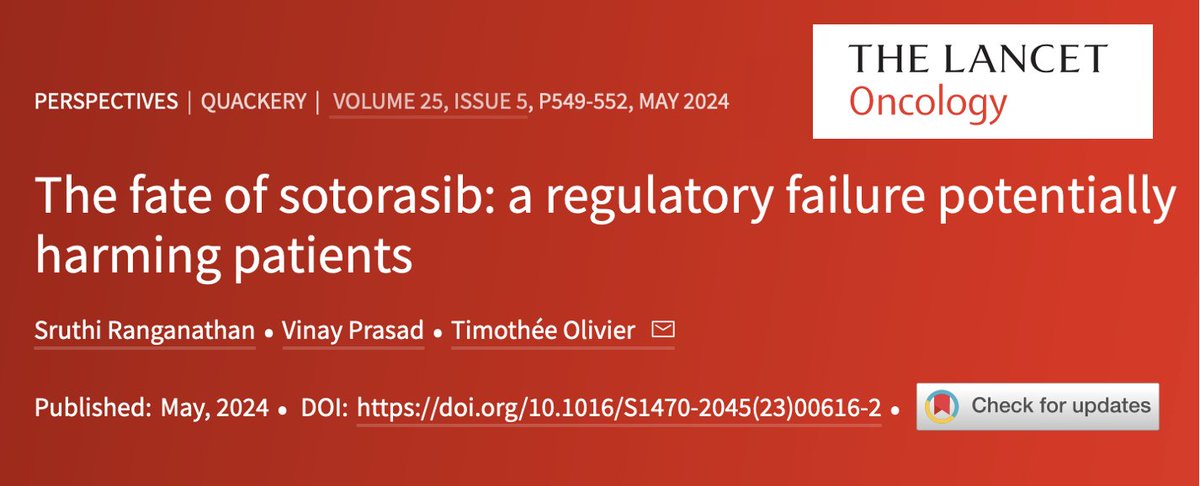 @SenatorDurbin Dear Senator, Here is a recent work @SruthiRanganat1, @VPrasadMDMPH and I published in @TheLancetOncol that might interest you as well. Access here: bit.ly/3QqKMUV Interestingly, the temporary authorisation has not been renewed in Switzerland (EMA pending) Sincerely