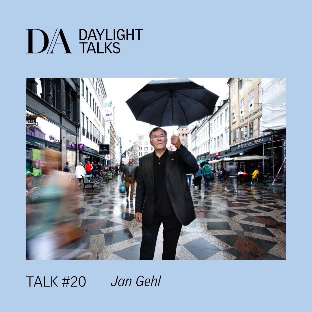 Daylight Talk #20:
“On Daylight” Housing and Urban Planning, by Jan Gehl
&gt;&gt; online on the D/A website from 21 May 2024: daylightandarchitecture.com/daylight-talk/…
@UIAarchitects
<a href="/kglakademi/">Det Kongelige Akademi</a>
@GehlCitiesforPeople