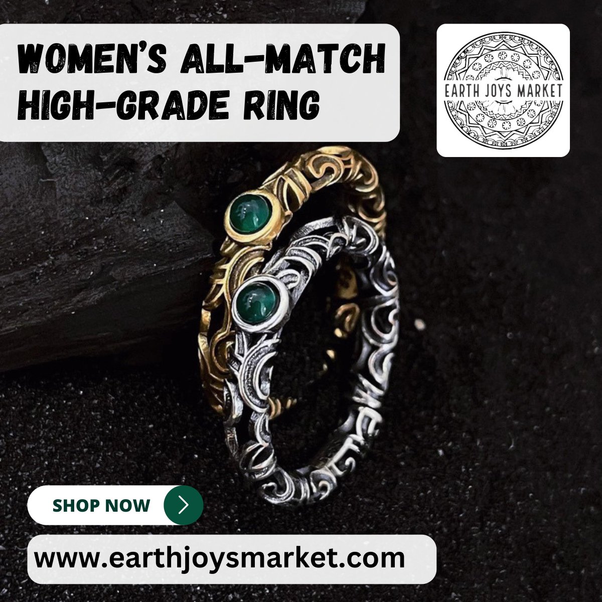 'Sparkle in Style: Discover Our Women’s All-match High-grade Ring at Earth Joys Market!' Shop Now: ➡ earthjoysmarket.com/product/womens… #Ring #WeddingRing #EngagementRing #DiamondRing #LuxuryJewelry #FineJewels #EarthJoysMarket #ShopNow #OnlineShop #Amazon #amazonas #alibaba #alibabacom