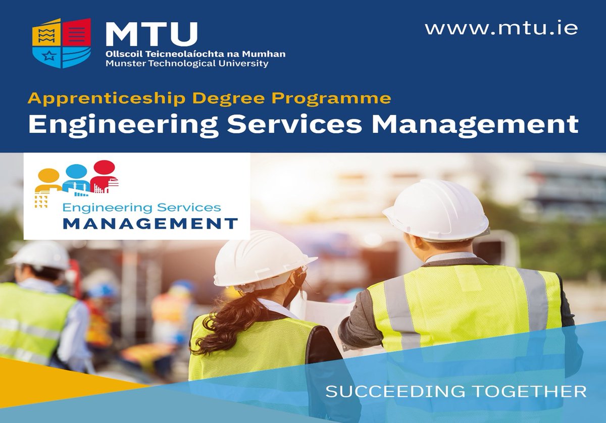 SkillsSouthWest (@skillsswest) on Twitter photo Calling all Employers & Employees in Engineering!
#MTU offers a 2-year Engineering Services Management Apprenticeship for Employers & Employees. Apply now: forms.office.com/e/1FfV8icM4Q or contact Rachel at rachel.ofarrell@mtu.ie / 083 020 9930 for more information Calling all Employers & Employees in Engineering!
#MTU offers a 2-year Engineering Services Management Apprenticeship for Employers & Employees. Apply now: forms.office.com/e/1FfV8icM4Q or contact Rachel at rachel.ofarrell@mtu.ie / 083 020 9930 for more information