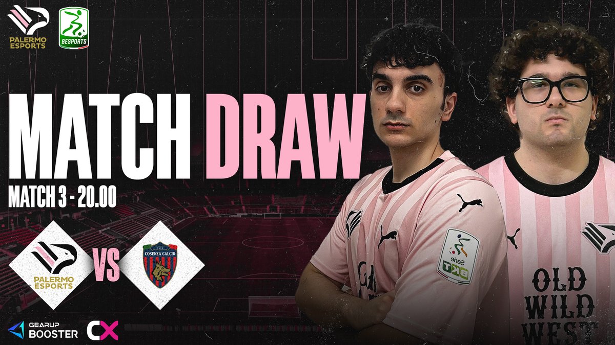 PalermoEsports's tweet photo. 🎮 È con grande dispiacere che annunciamo che il Palermo Esports non si è qualificato alle Final Eight di questa edizione della #BeSports. 

Sempre forza Palermo, torneremo più forti di prima! 💪

#siamoaquile 🦅

#LNPB #KingEsport #CampusX #CGG https://t.co/OWqZO81zaJ
