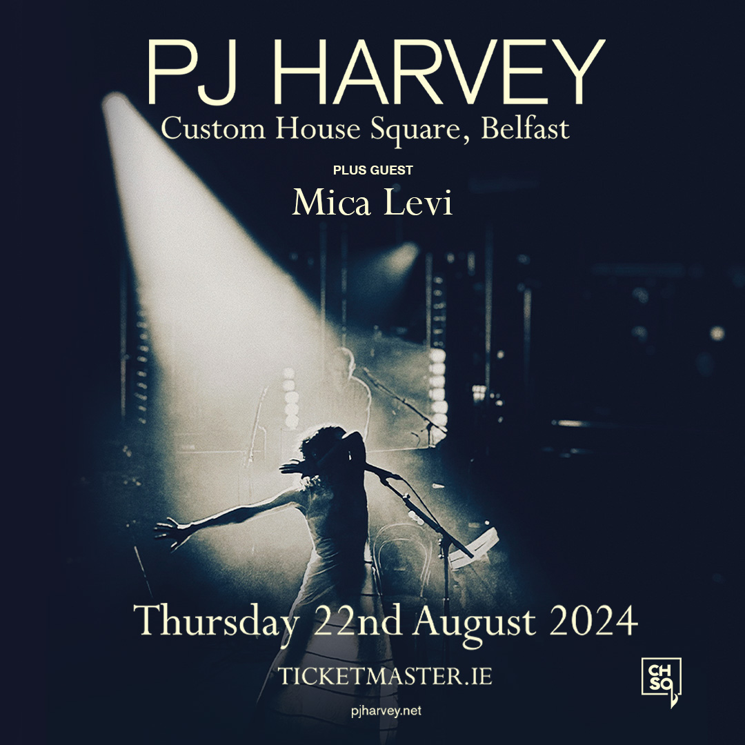 Support acts for PJ Harvey's headline shows in Berlin, Halifax and Belfast have been announced. For Berlin - @bendikgiske, and for Halifax and Belfast - Mica Levi. Tickets available at pjharvey.lnk.to/liveXX.