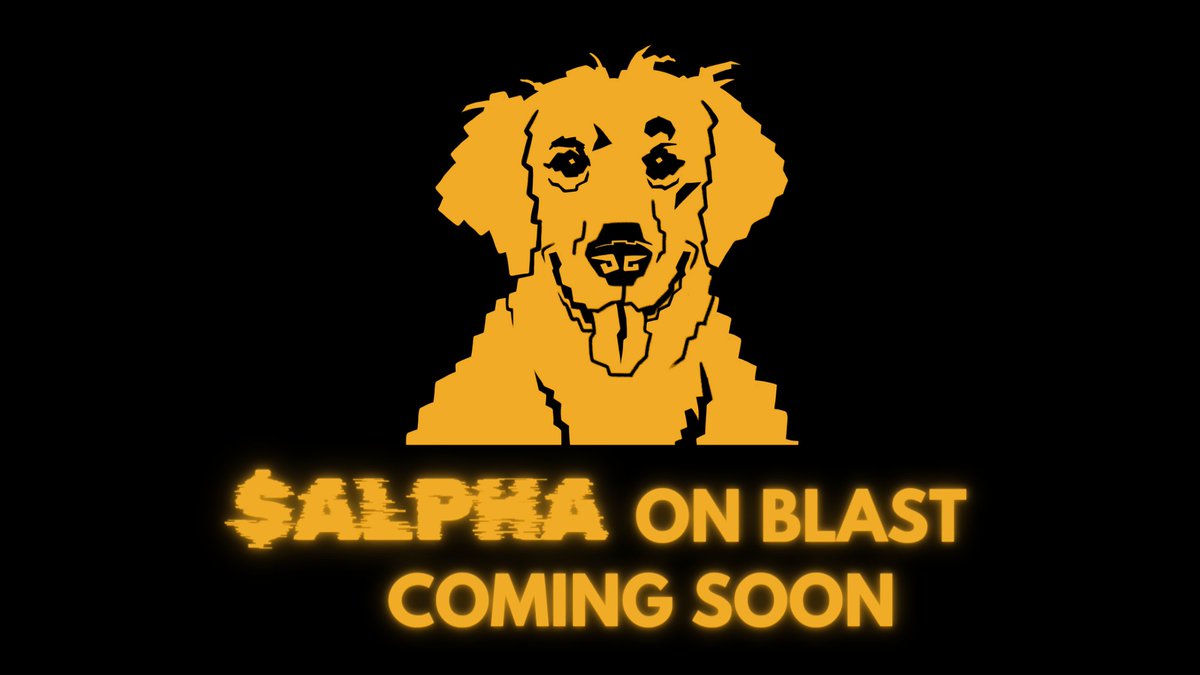 $ALPHA on #Blast_L2 is coming!

RT and comment wallet address for a surprise 👇