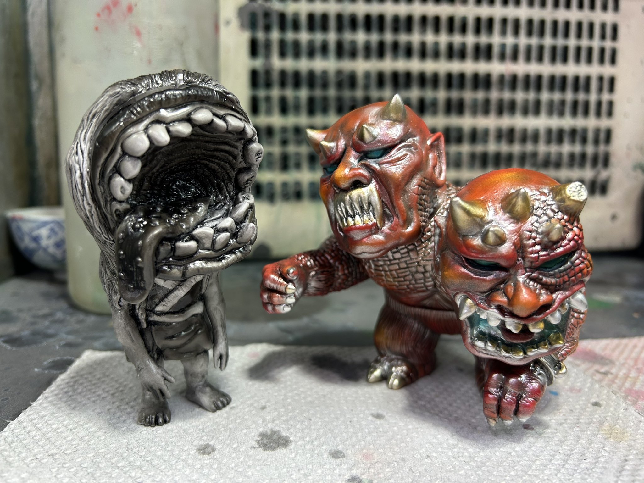 ニコニコ シカルナ工房 野蛮人 16周年限定 ソフビ 希少 シカルナ工房