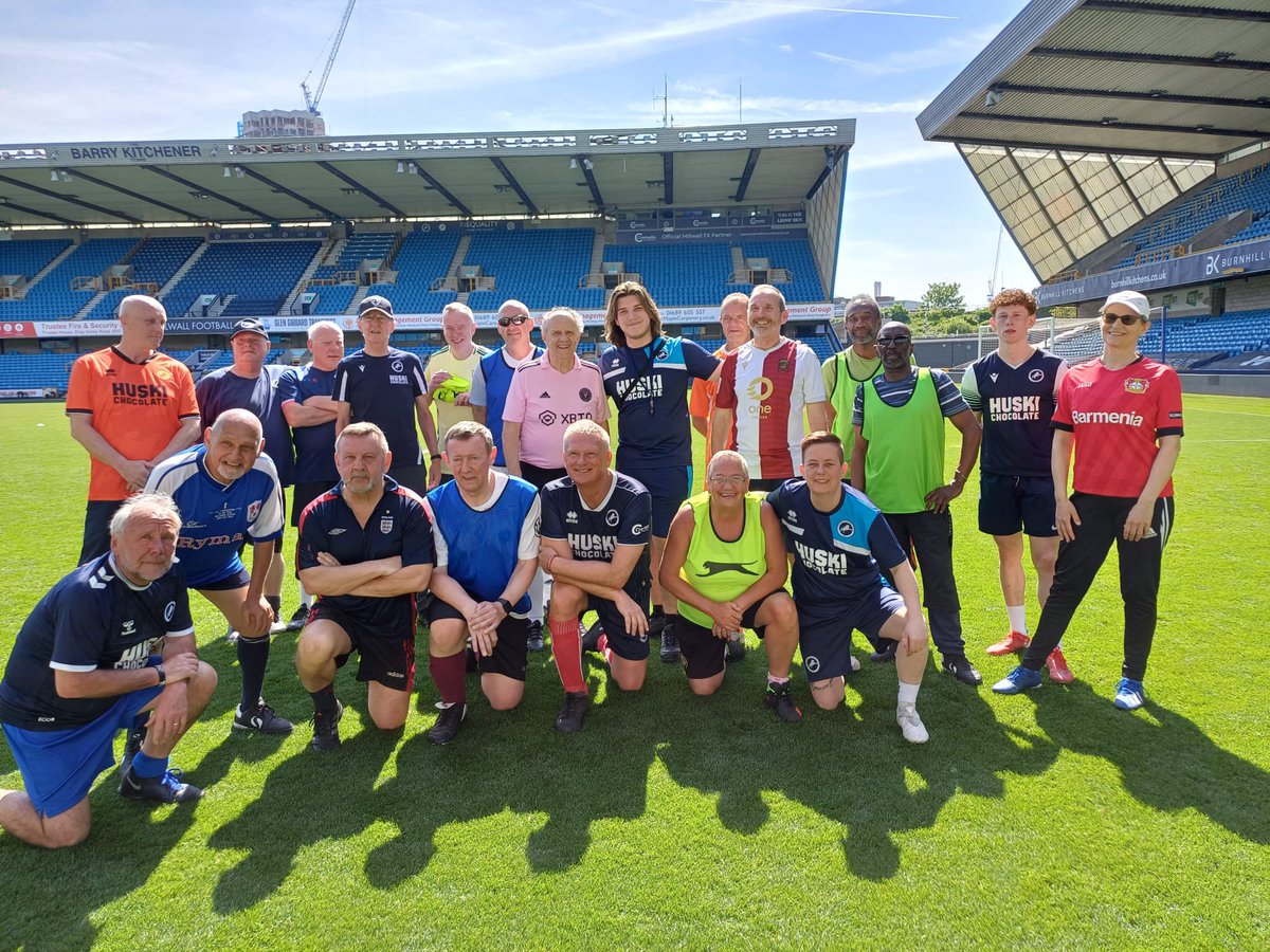 💪 A successful #Millwall Walking Football session took place at The Den last week on our #PlayonthePitch Day! #Lewisham #Southwark #Sevenoaks #1Club1Community