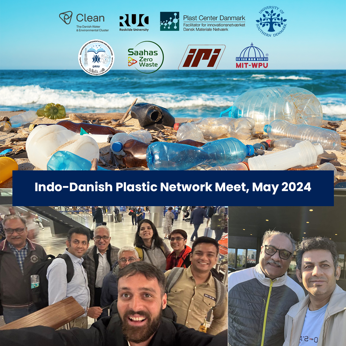 #DRIIV is delighted to be a part of the upcoming “Indo-Danish” meet on creating # Plastic Value Chain jointly with #CLEAN Cluster & others. Experts from around the world including delegation from the #Cluster Ecosystem are discussing #Sustainable solutions for green Plastics.