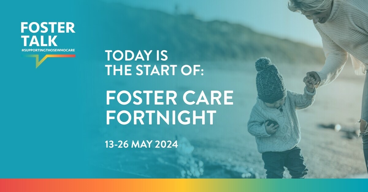 Today marks the start of Foster Care Fortnight, a time dedicated to raising awareness about the incredible difference foster care makes. During this time we'll be celebrating the profound impact carers have on young lives. Visit fostertalk.org to learn how you can help.