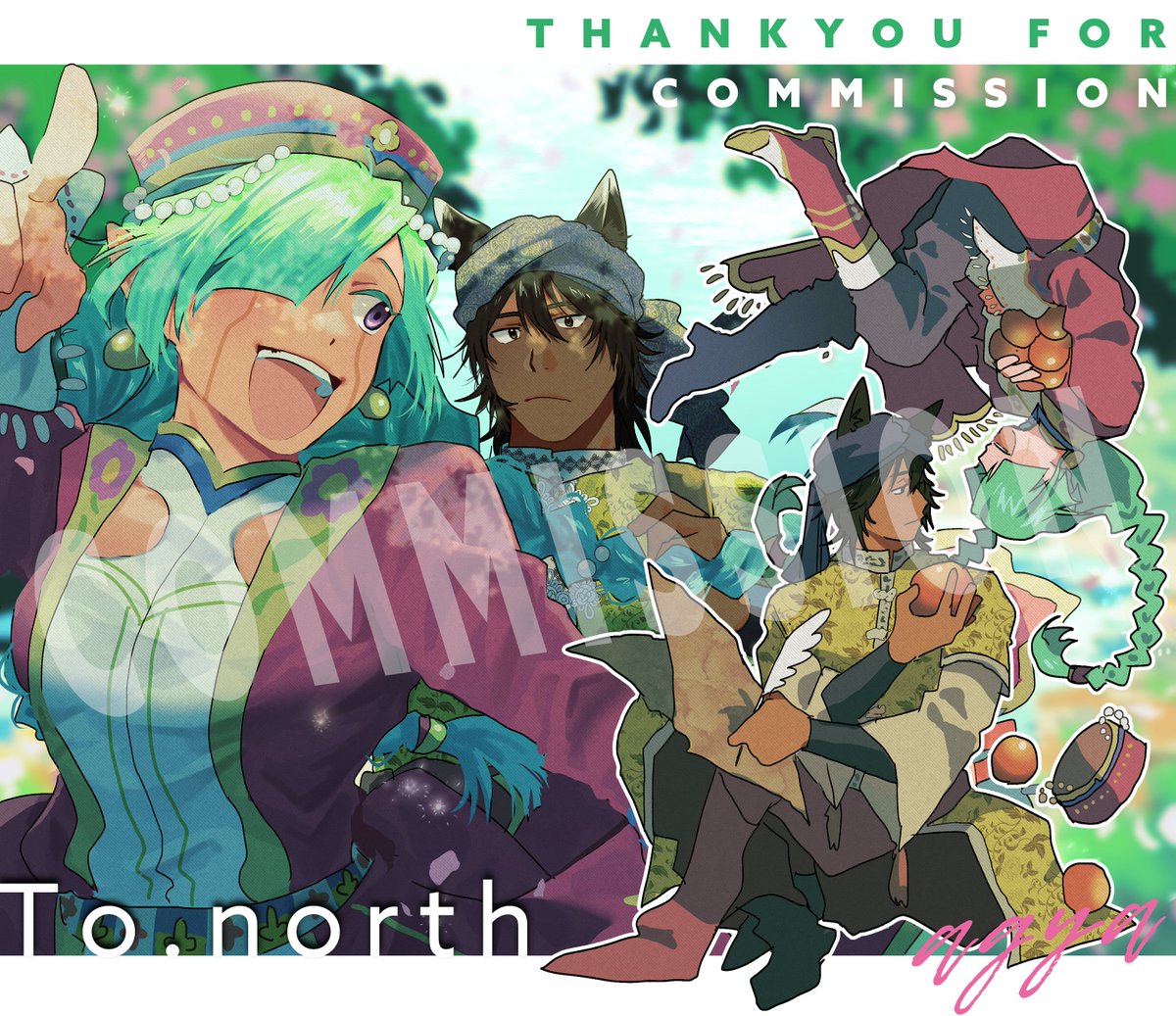 スケブ納品しました！🧚 #skeb #commission