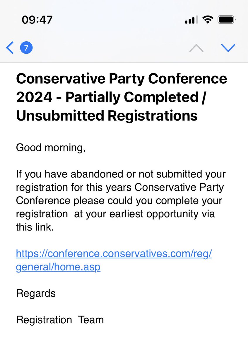 Did anyone else just get this email, ostensibly from CCHQ, which has CCd rather then BCCd its recipients and thus shared hundreds of personal email addresses?