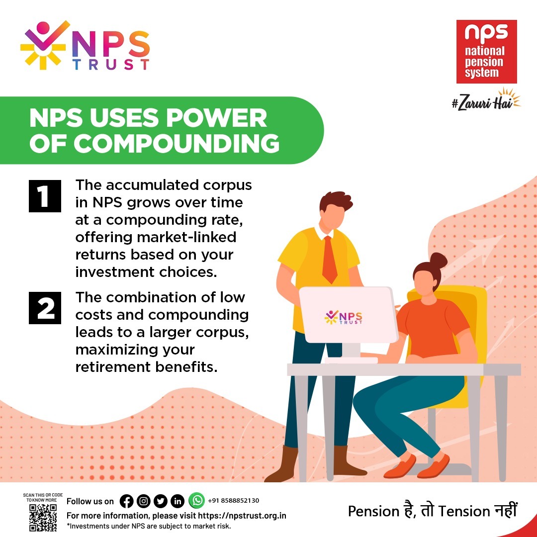 Make every rupee count with NPS!

To open an NPS account online, please visit npstrust.org.in/open-an-nps-ac….

 #NPS #CompoundingGrowth #CostEffectiveness #RetirementPlanning