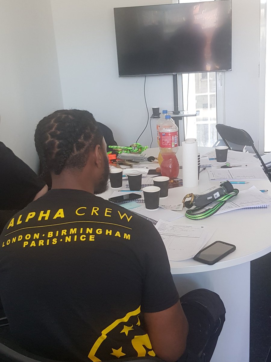 Working at heights training at our <a href="/AlphaCrewLtd/">AlphaCrew</a> #Birmingham office #Events #EventsIndustry