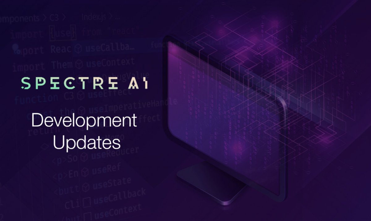Spectre AI Updates: - Backend work is ongoing for the AI On-Chain Search Engine. We aim to release an updated design of our Search Engine today. - Today, we will be testing a new patch for the AI Prediction Bot. It will undergo maintenance for a few hours. - SA for Groups has…