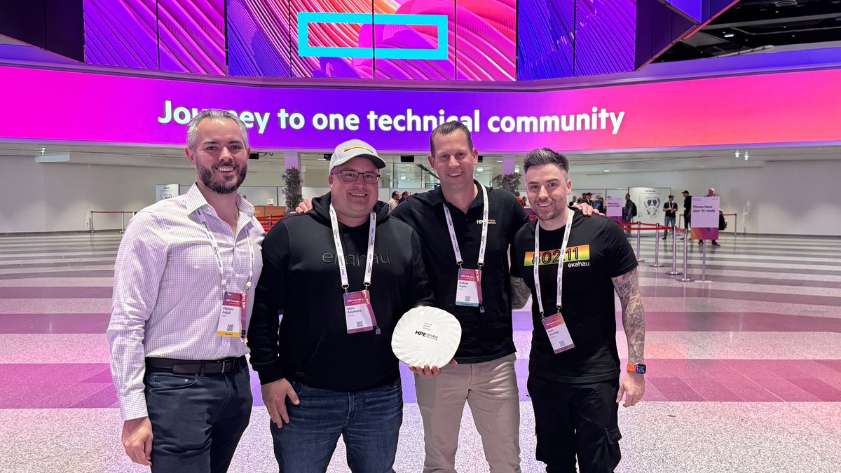 Ready for the <a href="/HPE_Aruba_NETW/">HPE Aruba Networking</a> Tech Jam in Vienna! 🛜🍇