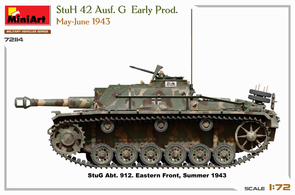 More Info of New #MiniArt Kit: 72114 STUH 42 AUSF. G EARLY PROD miniart-models.com/product/72114/