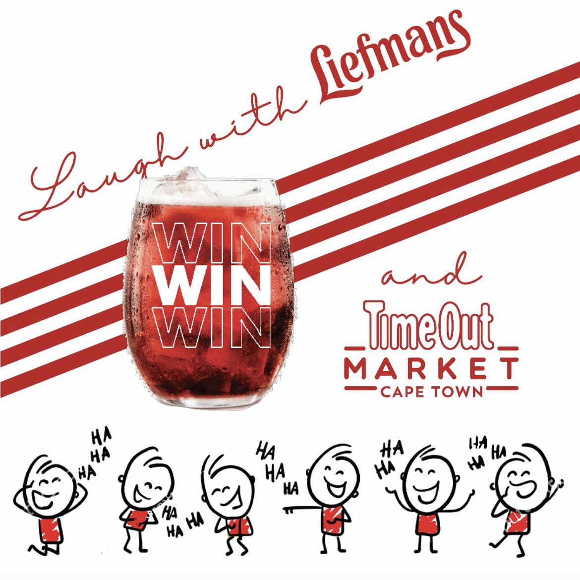 Laugh & Win with Liefmans and Time out Market Cape Town. T W O tickets for this Thursday’s Comedy Night are up for grabs. Check Insta for details. #BelgianBeercompany #Win