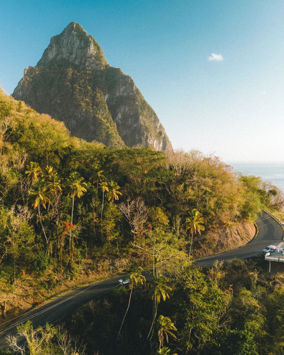 When the road less travelled looks THIS good, we'll always choose the scenic route...! 😉 

📸 Photo by @shawnmichael_758

#SaintLucia #LetHerInspireYou