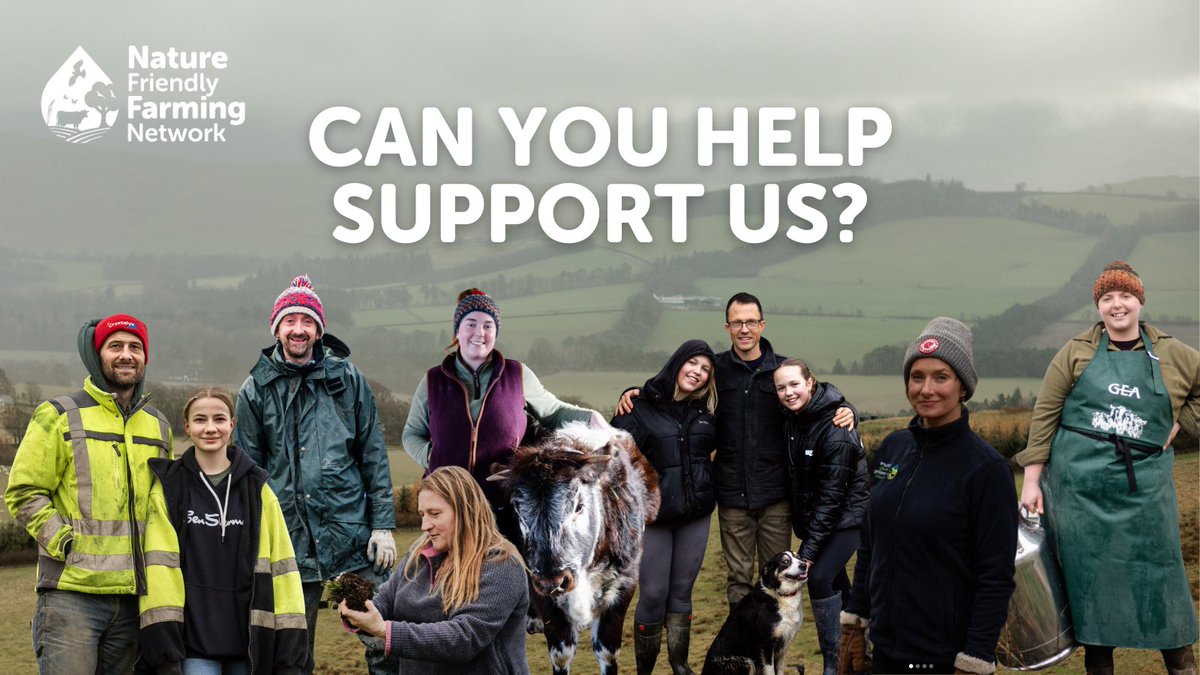 For one week only any donations made to the NFFN will be doubled 🌱 We are a free UK-wide farmer membership organisation raising awareness, sharing knowledge & working for better policies for food, farming, nature & climate that depends on your support 👇donate.biggive.org/campaign/a0569…