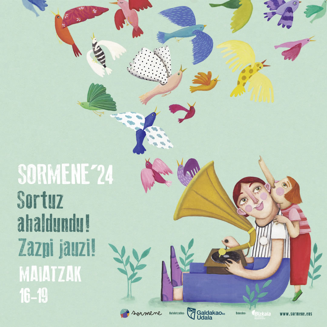 Ostegun honetan, hilak 16, hasten dira aurtengo Sormeneren udaberriko ekitaldiak, adi jarraitu!!

#sormene #ahotsenea #doinuele <a href="/gdkoudala/">Galdakaoko Udala</a> <a href="/Bizkaia/">Bizkaiko Foru Aldundia/Diputación Foral de Bizkaia</a> @binke_aldizkaria @berriaegunkaria @11amaikatb <a href="/gaztezulo/">GAZTEZULO</a>