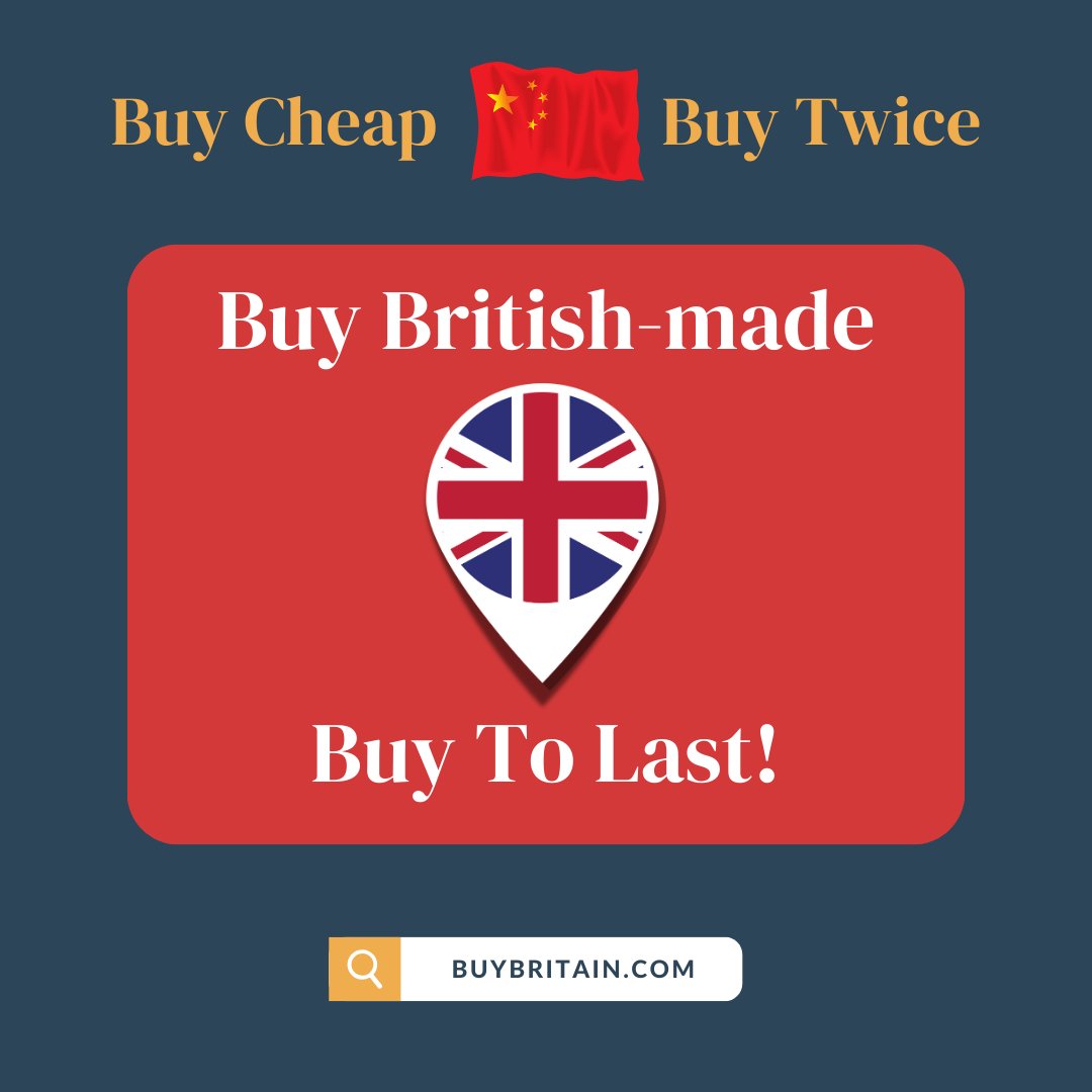 Need we say more?
🛍👉 buybritain.com
@BuyBritain - The #marketplace for 🇬🇧 #BritishMade

#buybritish #BizHour #BizBubble #shopindie #SmallBiz #FirstTMaster #UKGiftAM #SupportLocal #supportsmallbusiness