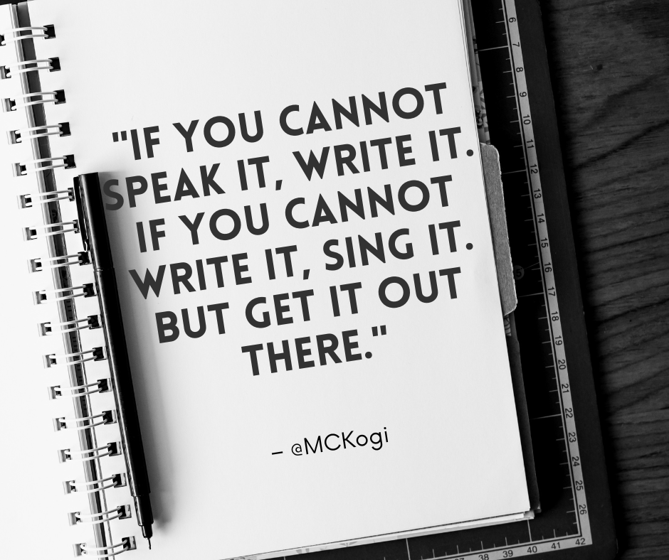 McKogi's tweet image. What you say is important and how you say it matters. 

youtube.com/watch?v=evb2aw…

Jamlick Kogi  aka MC Kogi MC Kogi

#communication #assertivecommunication #effectivecommunication