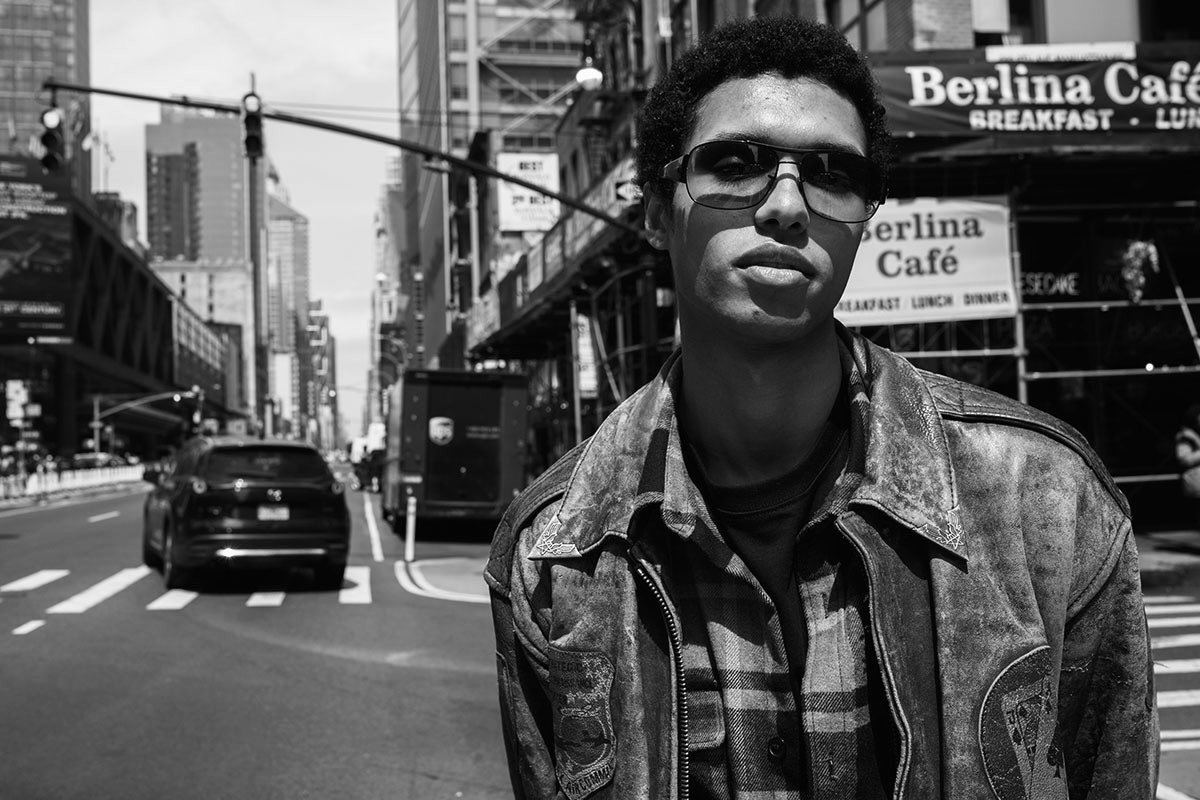 People I met in New York. Gilbert on Seventh Avenue. Trying to make photographs in the extreme mid day sun. #photography #photographylovers #portrait #portraitphotography