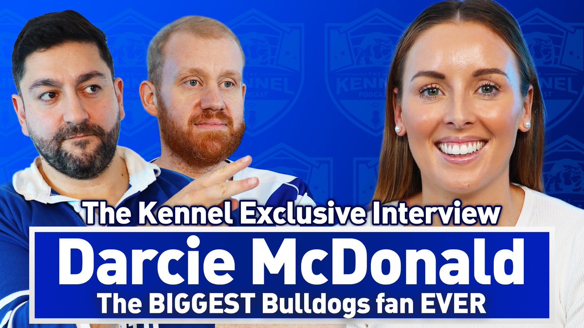 We had the wonderful @DarcieMcDonald on our podcast to talk about her love for the @NRL_Bulldogs and her journey to @FOXNRL Journalist. Cracking interview for any rugba league fan! @NRL @86Dib #NRL #rugbyleague #proudtobeabulldog YouTube: youtu.be/tk7aYBXeUV8