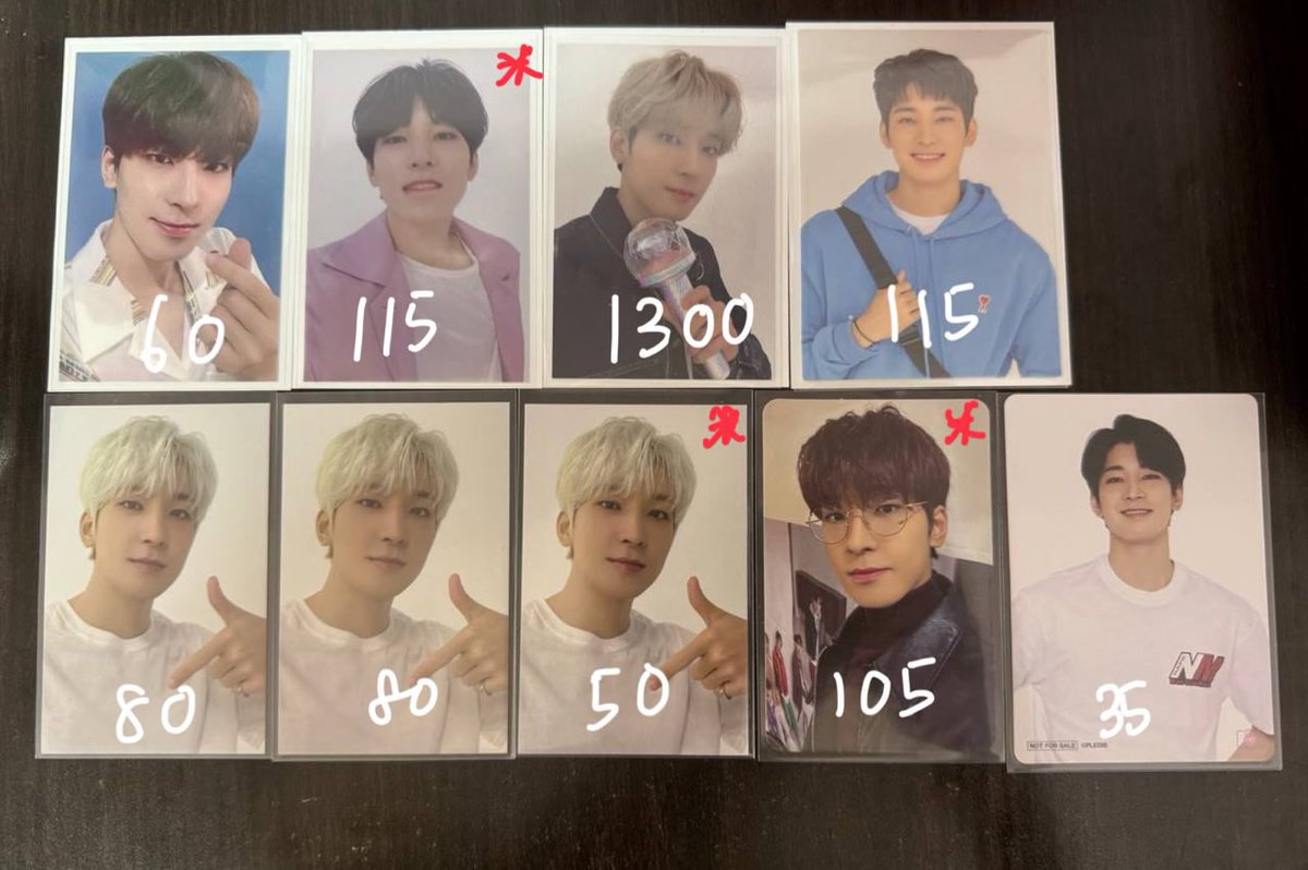 💕WTS WONWOO PC 

📌Price stated in pic exclude postage and packaging fee
📌No rush postage
📌Prior those who can take more/all as I want to clear
📌red star mean defect pc,can refer to comment for more info

#pasarseventeenmy #pasarSVT #pasarseventeen