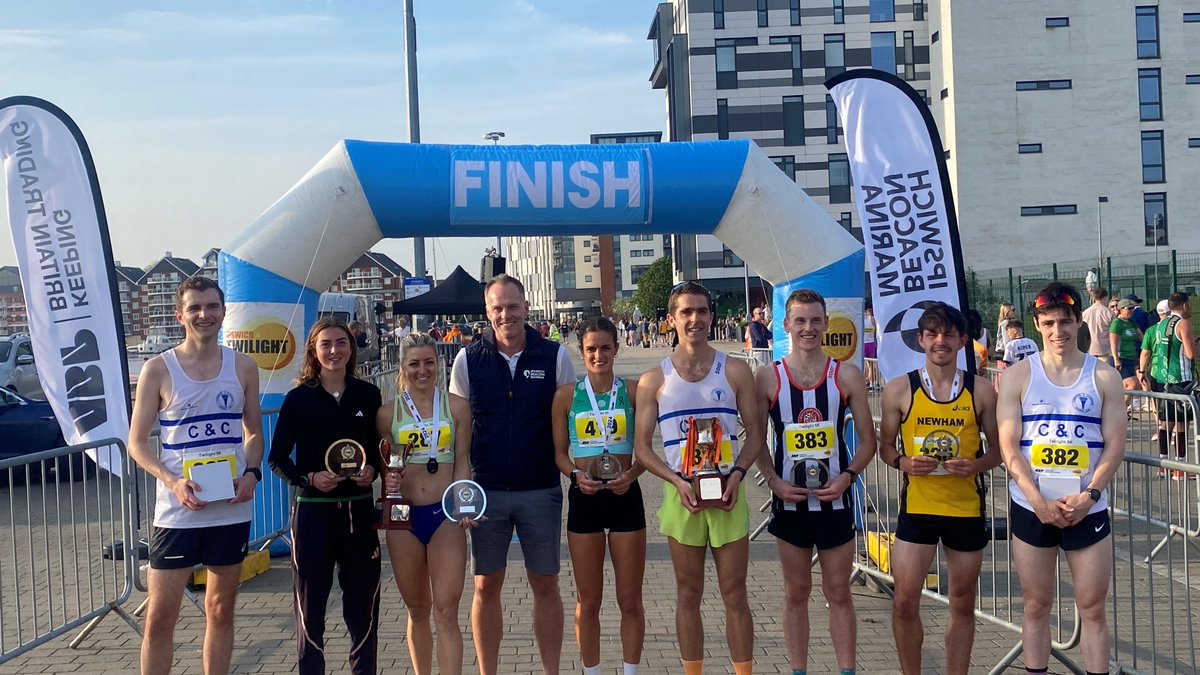 Congratulations to winners of Saturday's @IpswichTwilight 5K, and to all those who took part. ABP was proud to support such a great event, which runs around Ipswich Beacon Marina, and on such a beautiful day ☀️