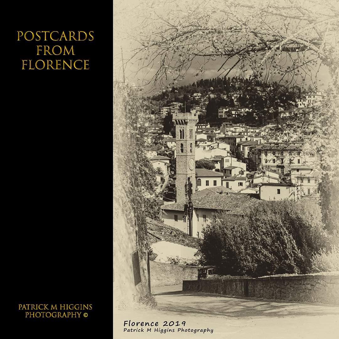 Postcards from Florence. @patrickmhiggins #florence #firenze #firenzegram #florenceitaly🇮🇹 #fiesole #bnwphotography #postcard #italy #tuscanny